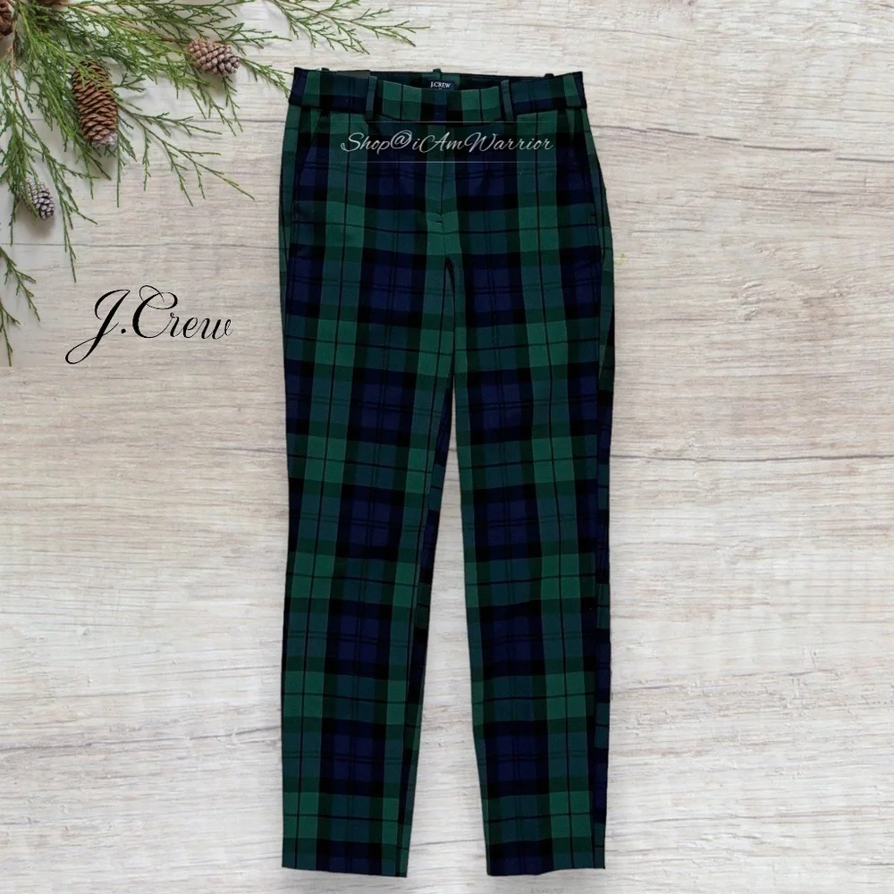 J.Crew (factory) blackwatch plaid pants *shop@iamwarrior